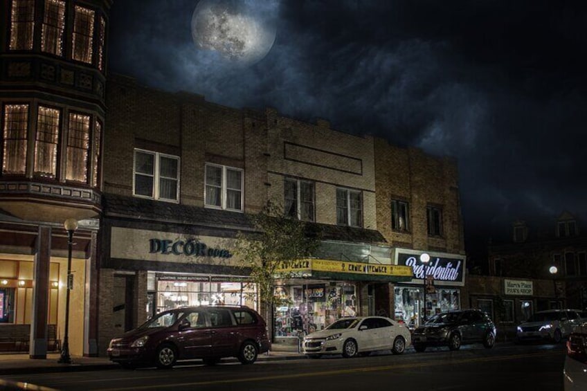 Experience the unknown as we unravel the haunted history that still haunts our streets.