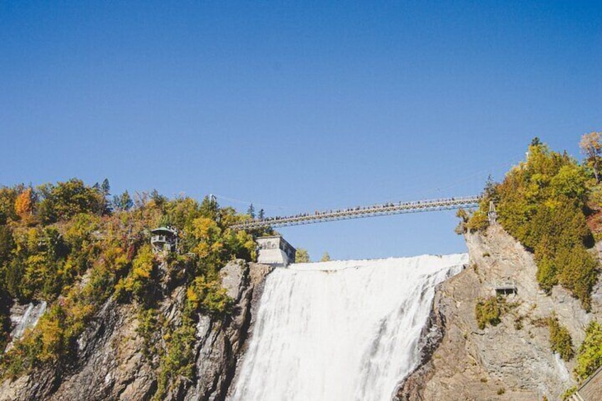 Quebec to Montmorency Falls & Ste-Anne-De-Beaupré – Half-day Tour