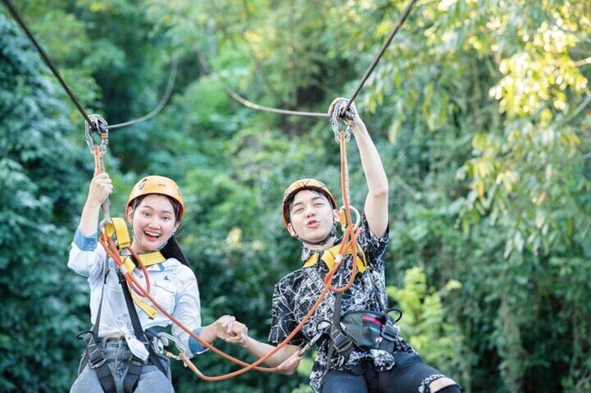 Luang Prabang Zipline Adventure