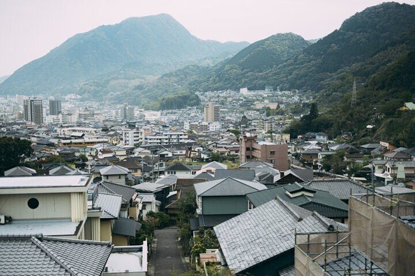 *You stay at BEPPU city, Oita : famous for hot springs.
