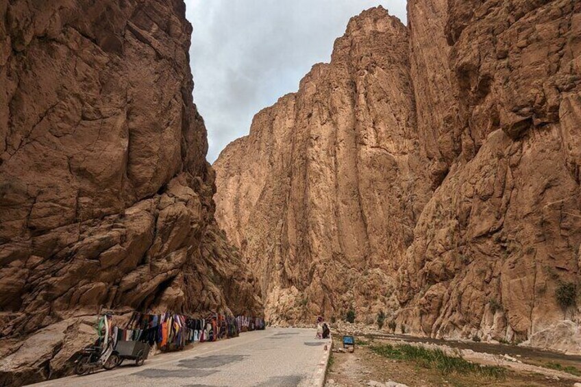 Be amazed by the sheer cliffs of Todra Gorge