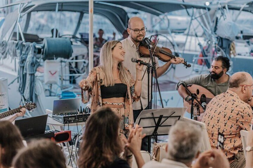 Together, we follow the music story of a Corfiot who decided to discover the world through music