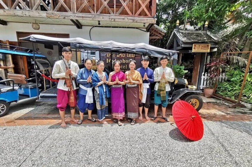 Luang Prabang City Sightseeing Tour by Vintage EV