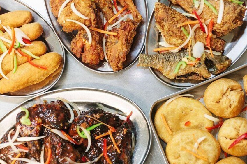 Fried Fish, Jerk Chicken, Festivals & Fried Dumplings