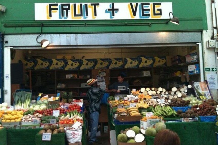 Fruit & Veg Trader in Brixton Village