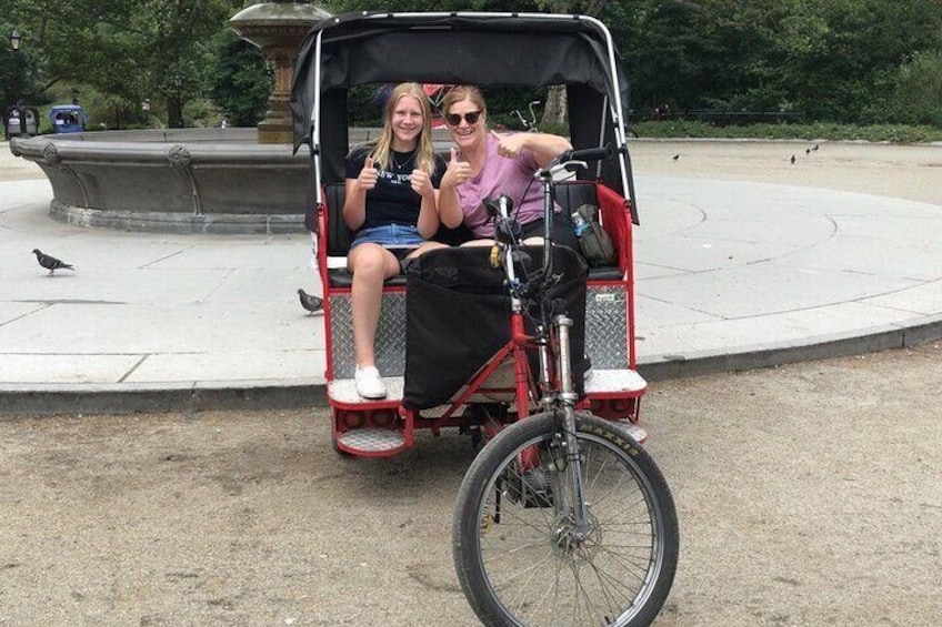 Central Park Pedicab Tours with New York Pedicab Services