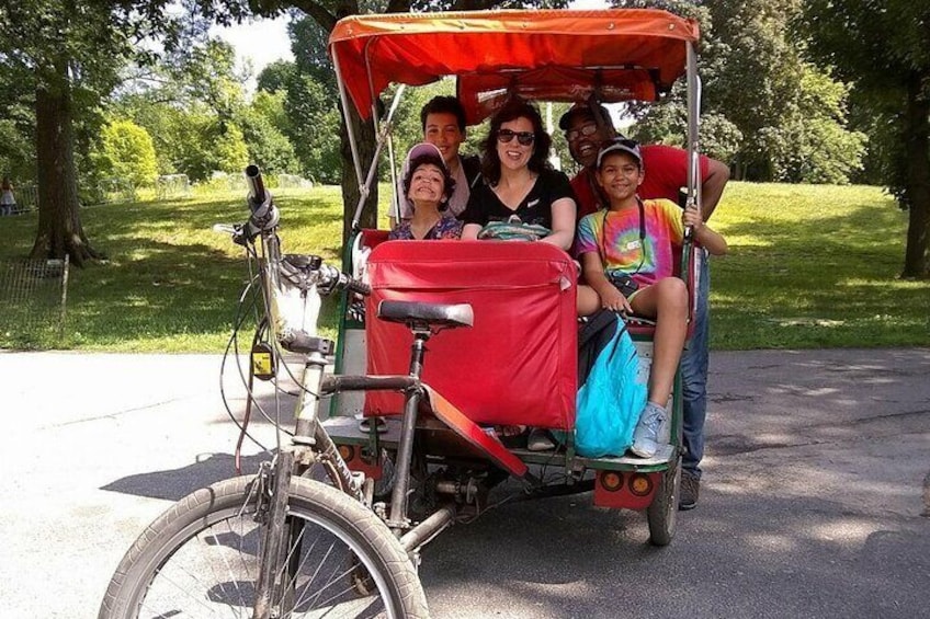 Central Park Pedicab Tours with New York Pedicab Services