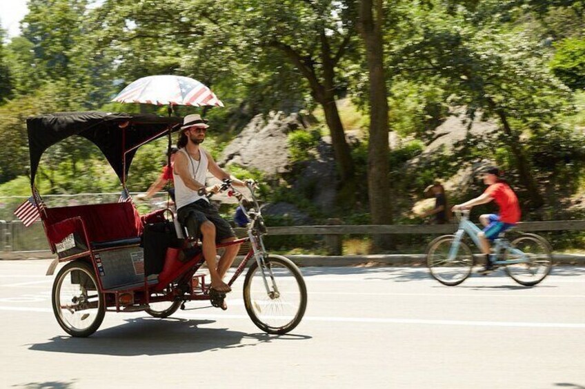 Central Park Pedicab Tours with New York Pedicab Services