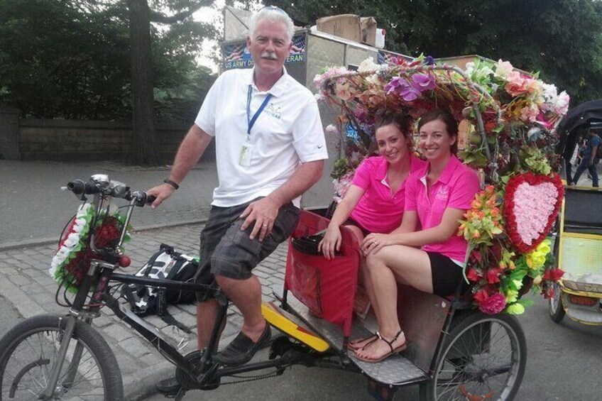 Central Park Pedicab Tours with New York Pedicab Services