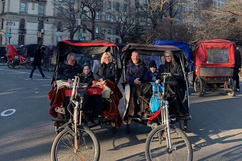 Central Park Pedicab Tours with New York Pedicab Services