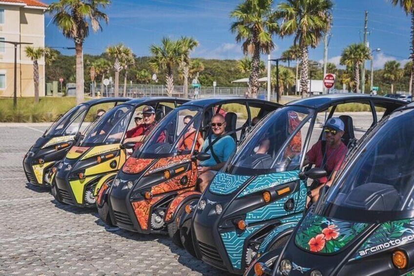 Guided Arcimoto FUV Tour on Amelia Island