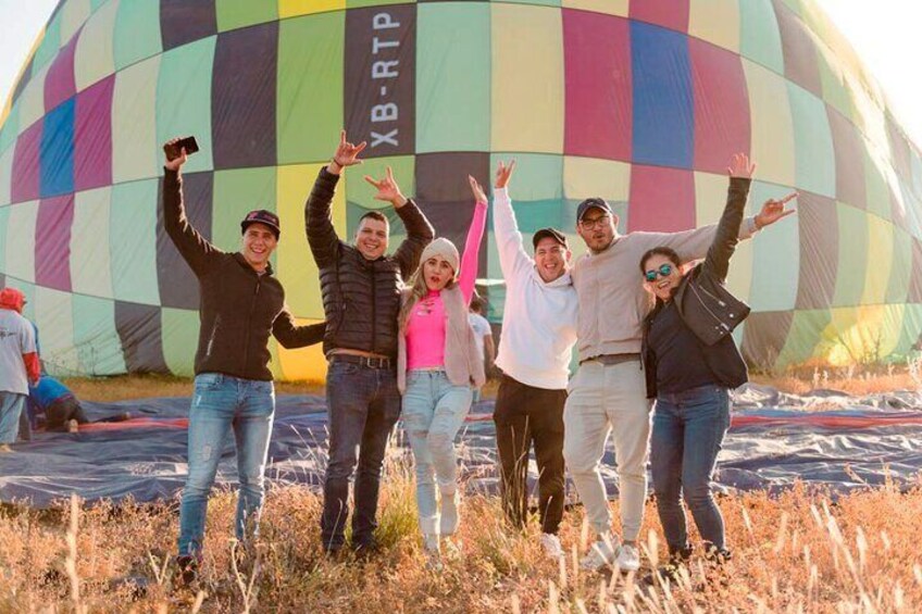 Private Hot Air Balloon Flight San Miguel de Allende Fri-Sun