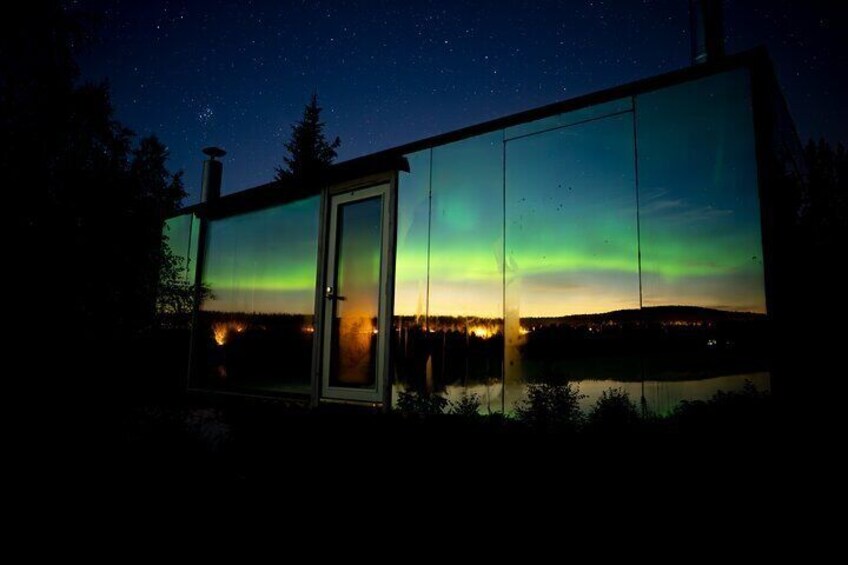 Private Aurora Magic Cabin Overnight Experience in Rovaniemi