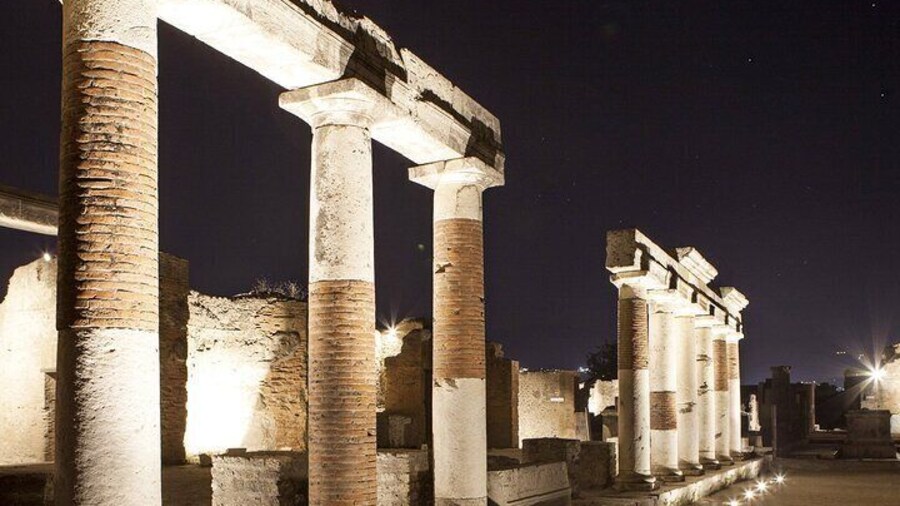 Visit to the Archaeological Excavations of Pompeii from Salerno