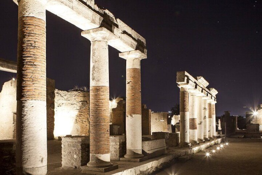 Visit to the Archaeological Excavations of Pompeii from Salerno