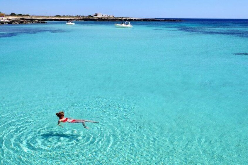 Boat excursion from Trapani to Favignana and Levanzo