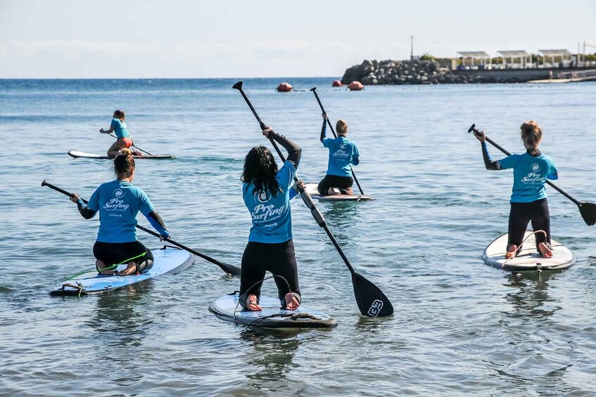 Picture 1 for Activity Gran Canaria: Stand-Up Paddle Lesson & Snorkeling Tour