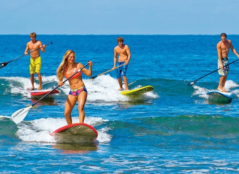 Picture 12 for Activity Gran Canaria: Stand-Up Paddle Lesson & Snorkeling Tour