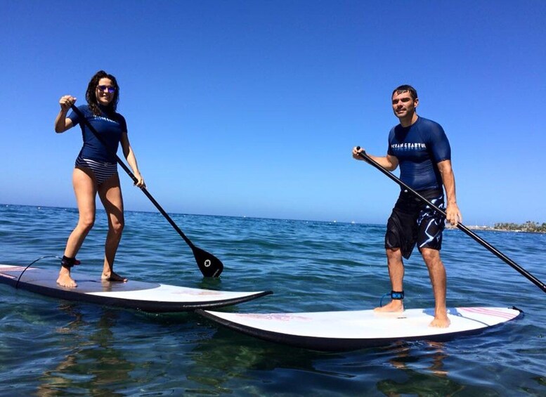 Picture 11 for Activity Gran Canaria: Stand-Up Paddle Lesson & Snorkeling Tour