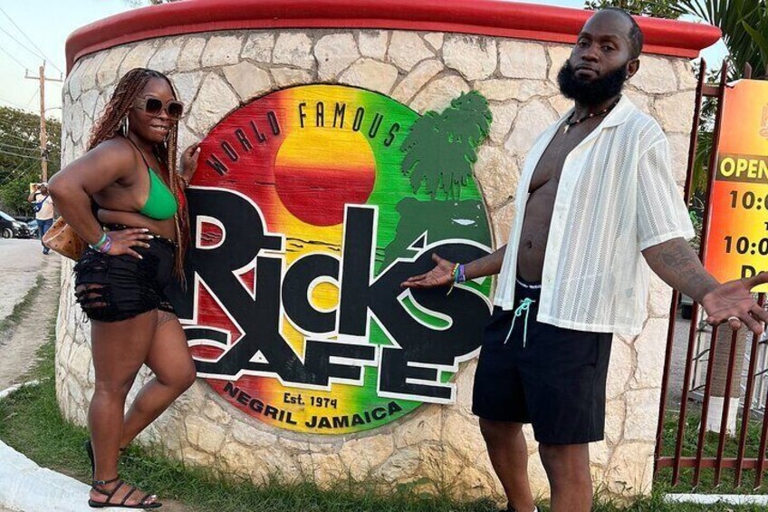 Negril Seven Mile Beach and Ricks Cafe Tour from Montego Bay