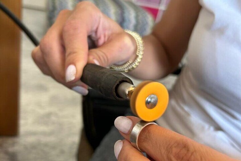 Private Experience of Simple Silver Ring Making in Amman