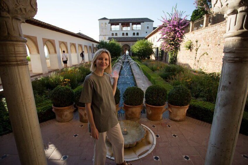 inside the Generalife