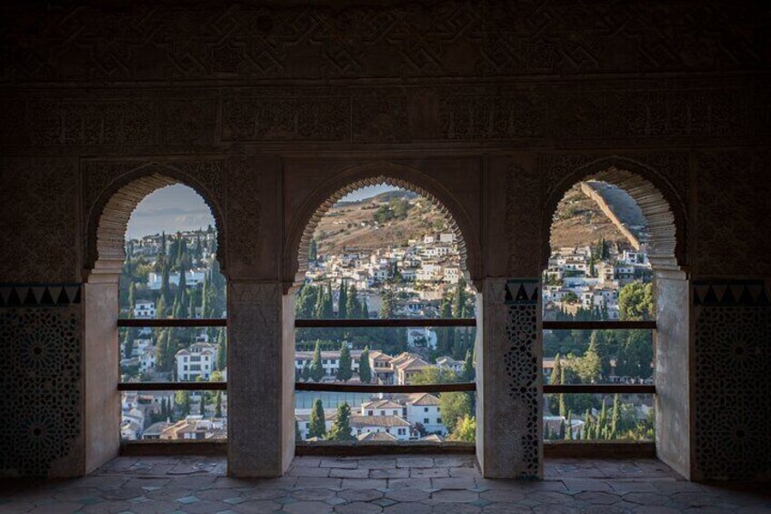 Views over the city from Partal Palace