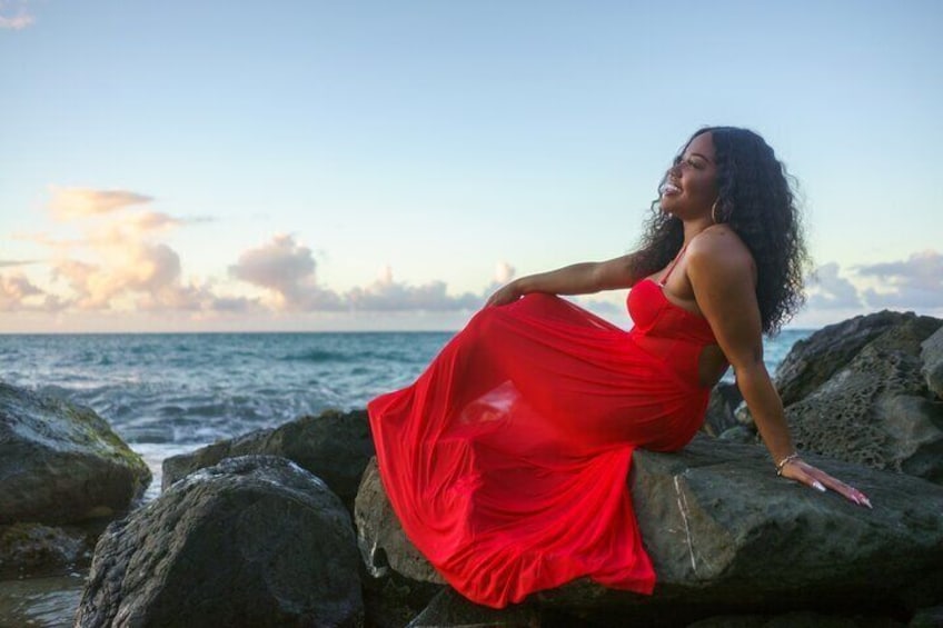 Sunny Beach Photo Shoot in San Juan