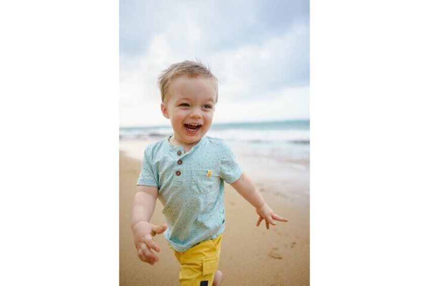 Sunny Beach Photo Shoot in San Juan