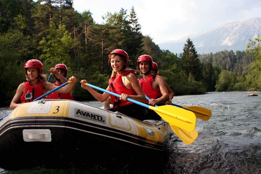 Picture 1 for Activity Lake Bled: Sava River Rafting Experience with Hotel Pickup