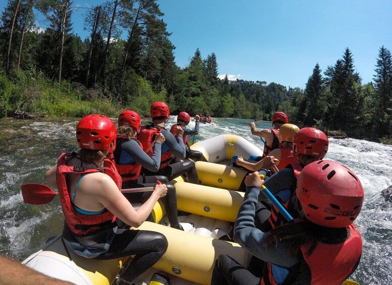 Picture 5 for Activity Lake Bled: Sava River Rafting Experience with Hotel Pickup