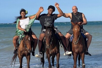Horseback Ride, Zipline & Dunn’s River Falls Tour