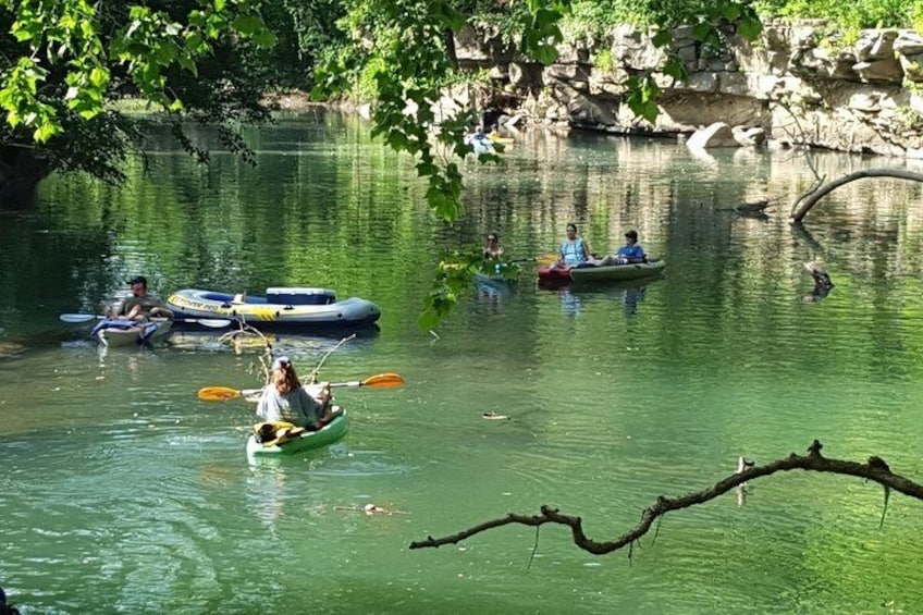 Beautiful scenery on Collins River