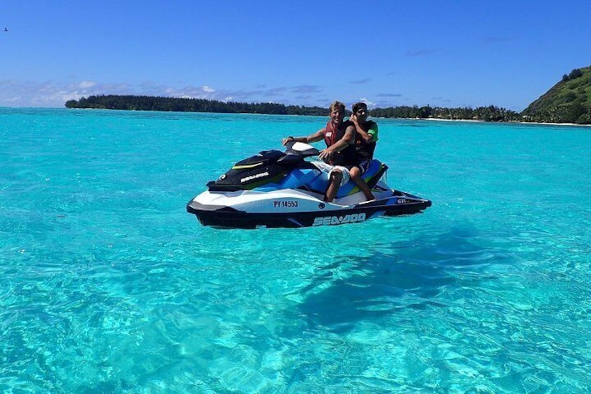 Jet-Ski Découverte 1H00 Jet Ski excursion to Moorea (Single or two-seater)