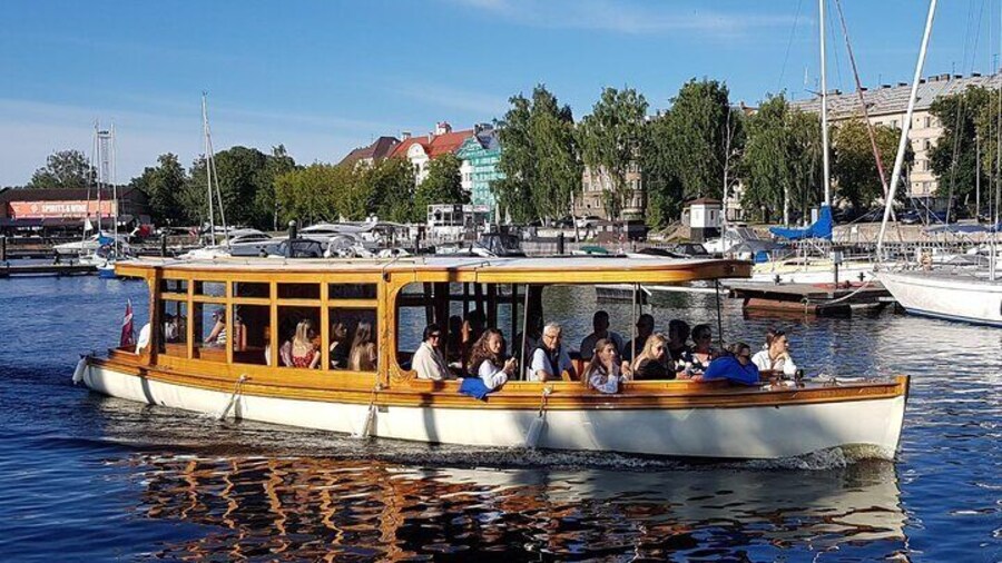 Riga City Canal and Daugava River Classic Boat Tour