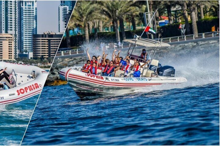 90-Minute Love Boats Tour in Dubai Marina 