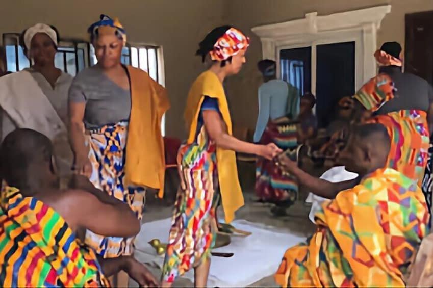African Diasporas Re-Naming Ceremony to Reclaim Identity in Ghana
