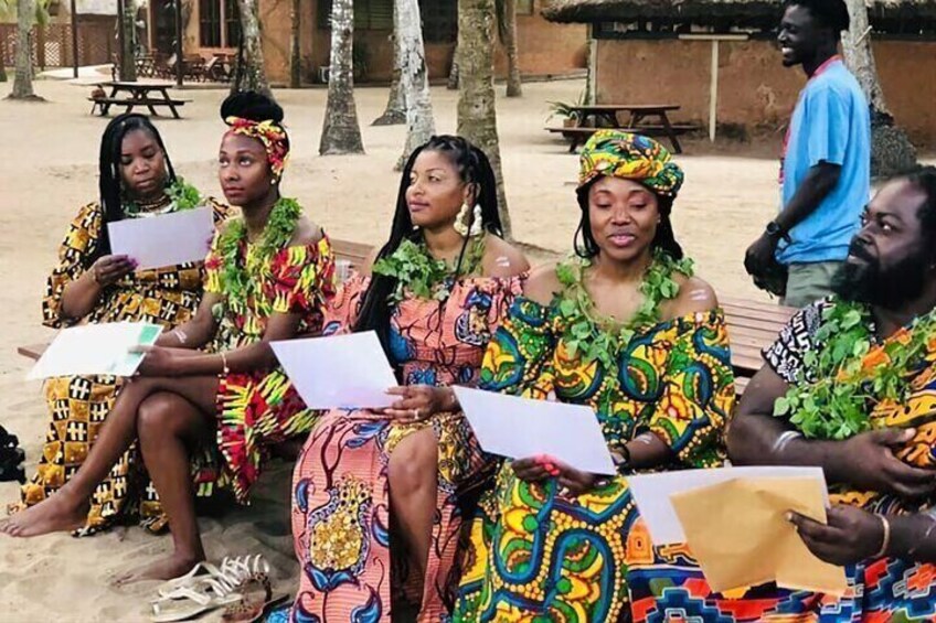 African Diasporas Re-Naming Ceremony to Reclaim Identity in Ghana