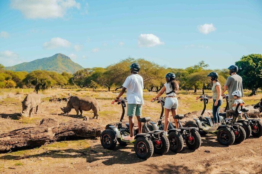 Wild Animals South West Tour : Le Morne & Safari at Casela Park 