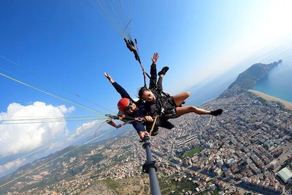 Private Paragliding Experience in Alanya Turkey / Free Transfer