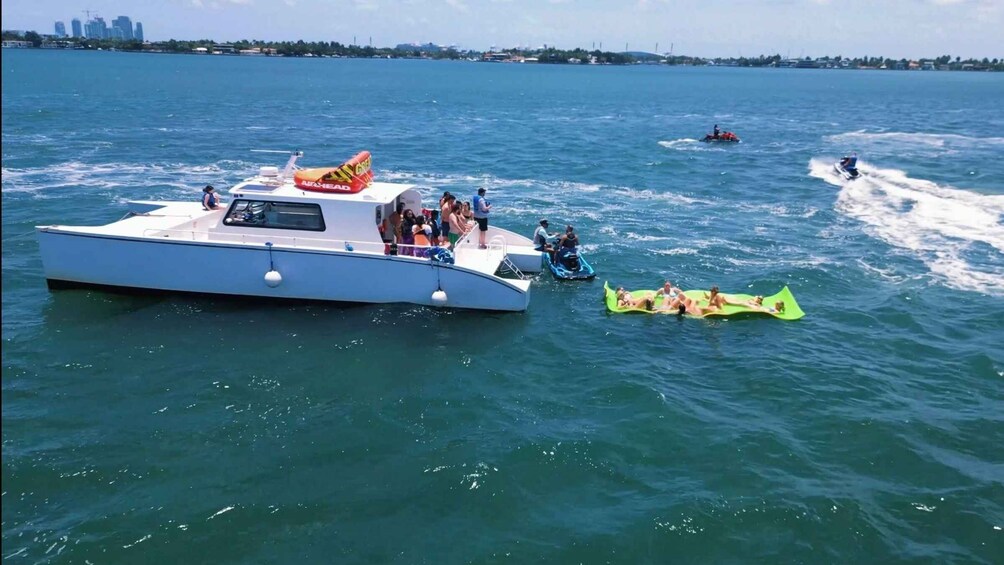 Picture 2 for Activity Miami: Catamaran Cruise with Water Sports Package and Party