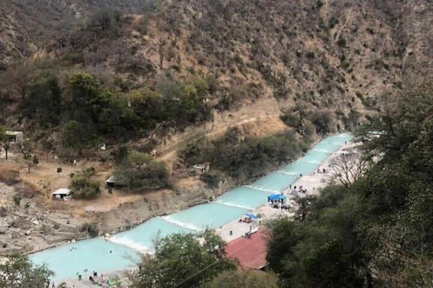Delight in the natural colors of the river with healing properties