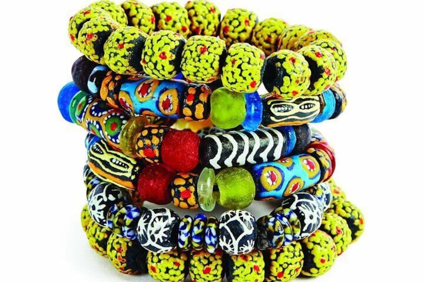 Beautiful bracelet beads from Cedi beads 
