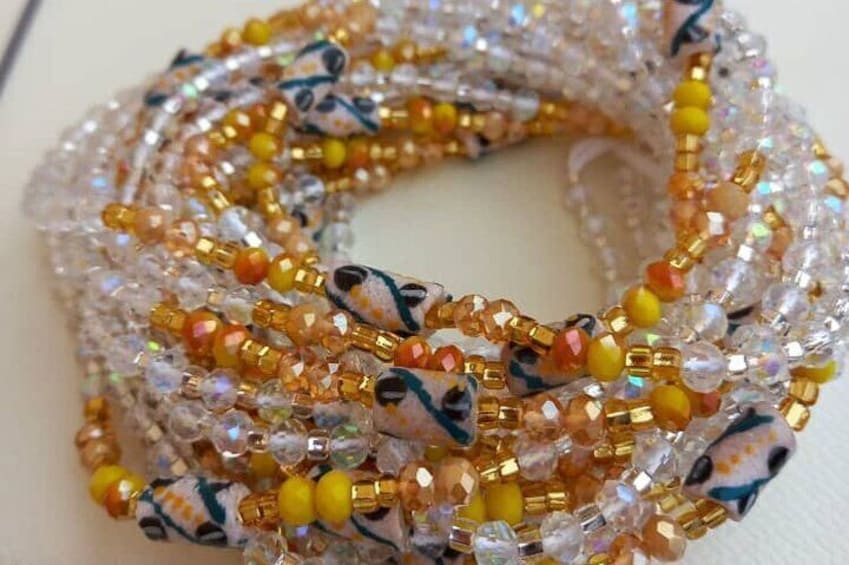 Beautiful waste beads 