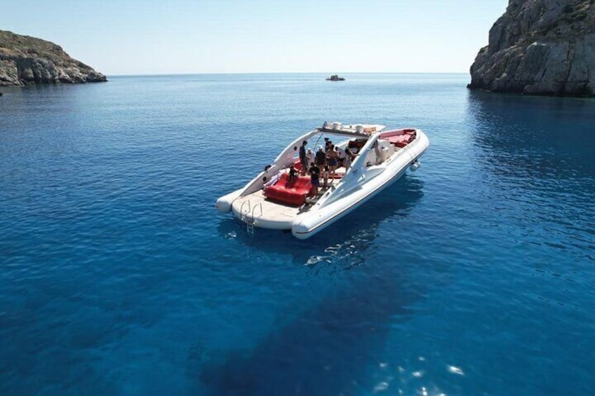 4 Hour Beach Tour with Meal and Unlimited Drinks in Rhodes