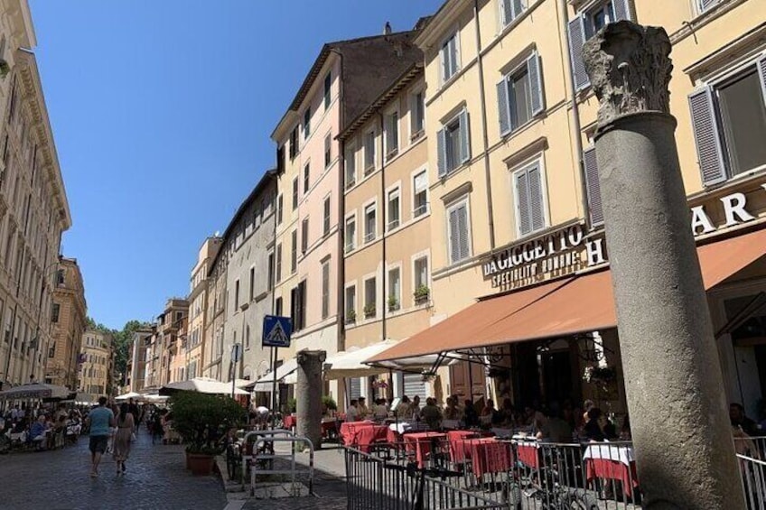 2 Hour Guided Walking Tour in Trastevere and Jewish Ghetto