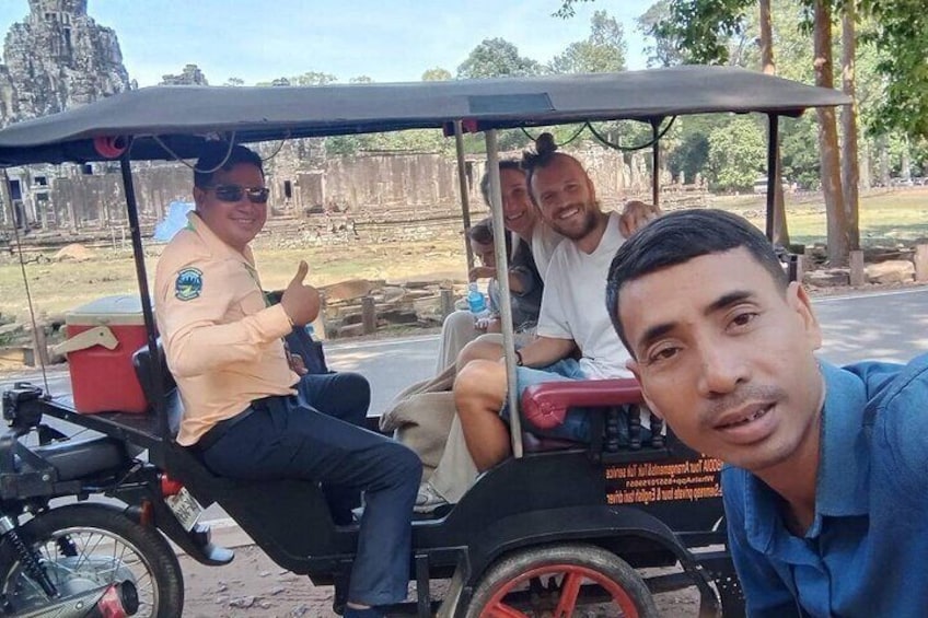 tuk tuk driver and english speaking 