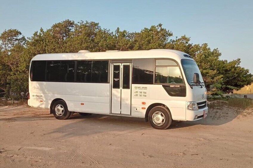 A/C Luxury Bus for tours and transportations