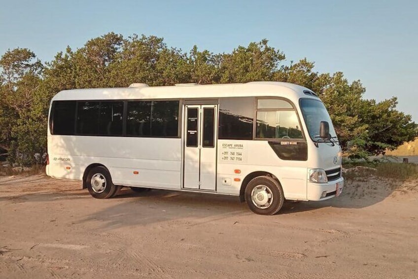A/C Luxury Bus for tours and transportations