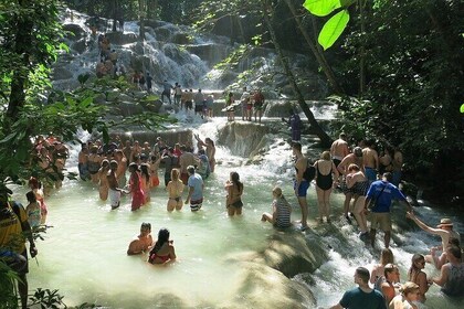 Blue Hole, geheime herfst, Dunn's River Falls, combo van een halve dagtour